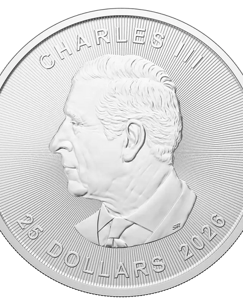 5 oz Grand Maple Leaf  | 2026 | Argent 99,9%
