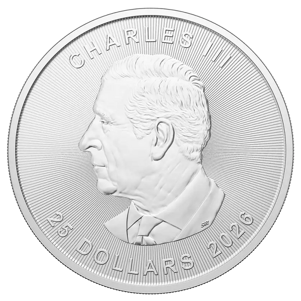 5 oz Grand Maple Leaf  | 2026 | Argent 99,9%