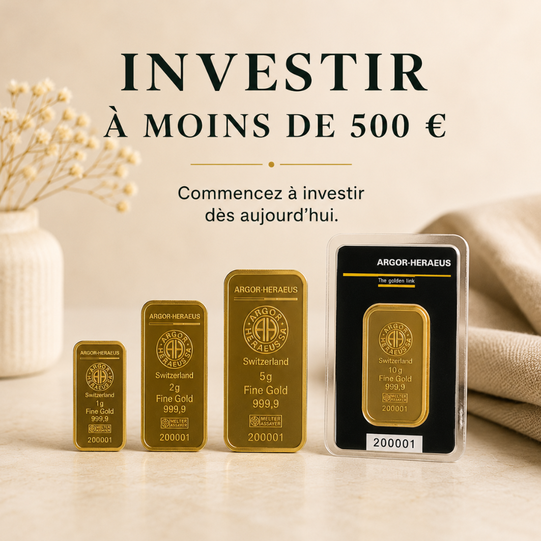 Investir à moins de 500 €
