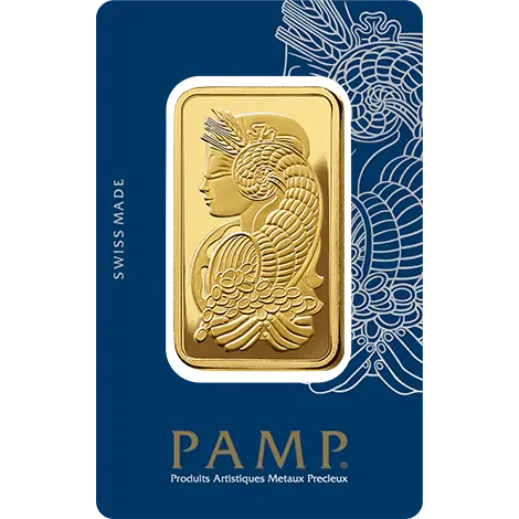 50g Lingot PAMP Fortuna| Or 99,9%