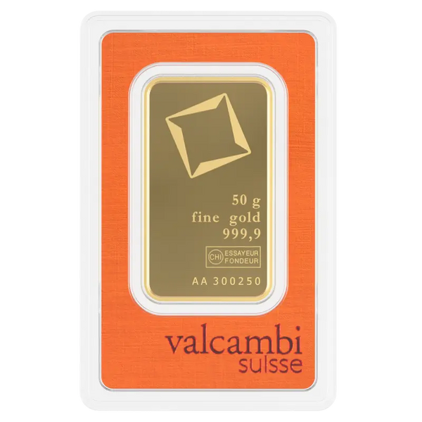 50g Lingot Frappé| Or 99,9%