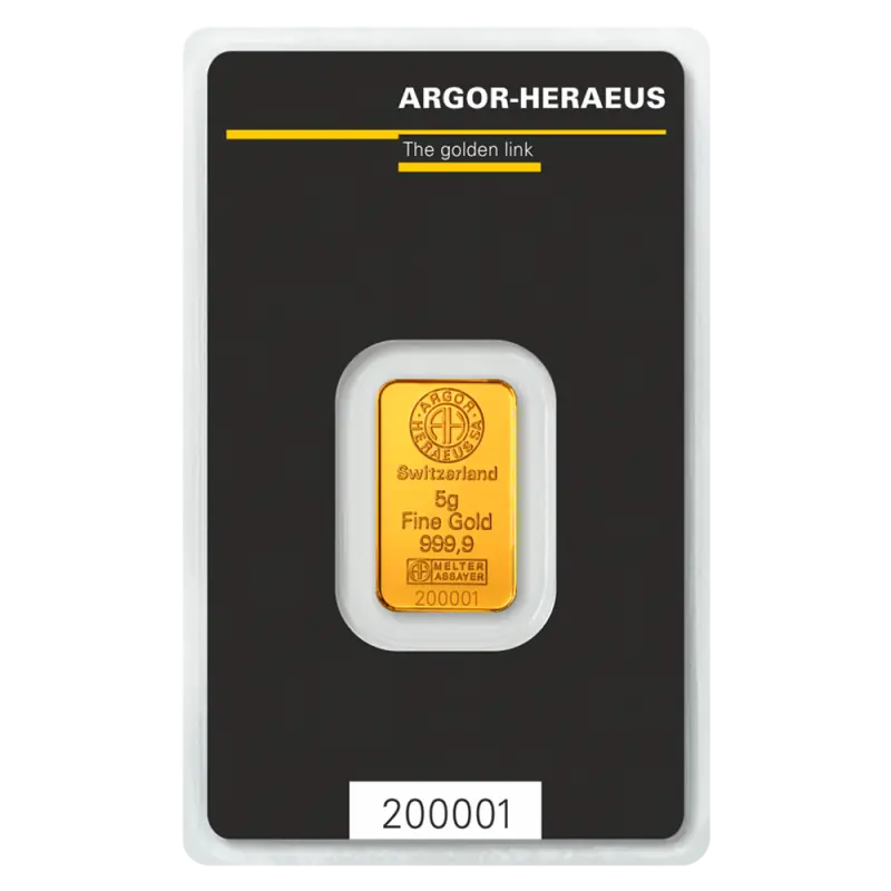 5g Lingot | Or 99,9%