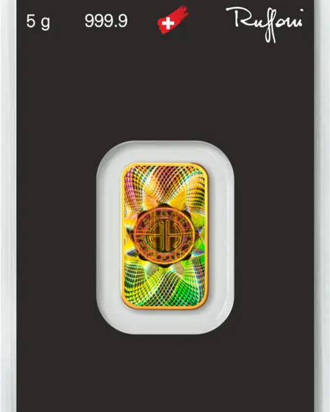 5g Lingot Argor-Heraeus Kinebar| Or 99,9%