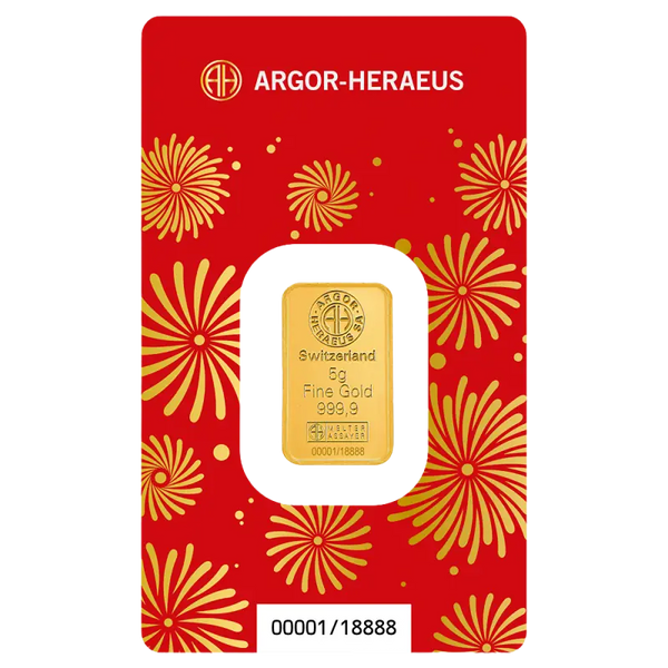5g Lingot Argor-Heraeus | Year Of The Horse | 2026| Or 99,9%