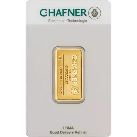 Lingot d'Or  5g 99,9%