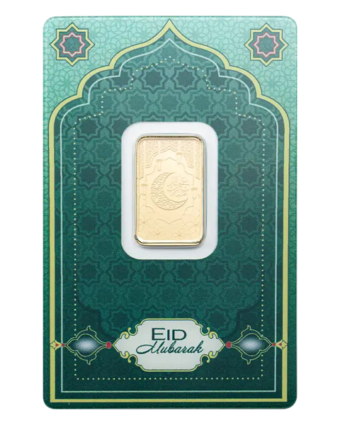 5g Lingot PAMP | Eid Mubarak| Or 99,9%