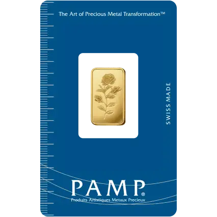 5g Lingot PAMP Rose| Or 99,9%