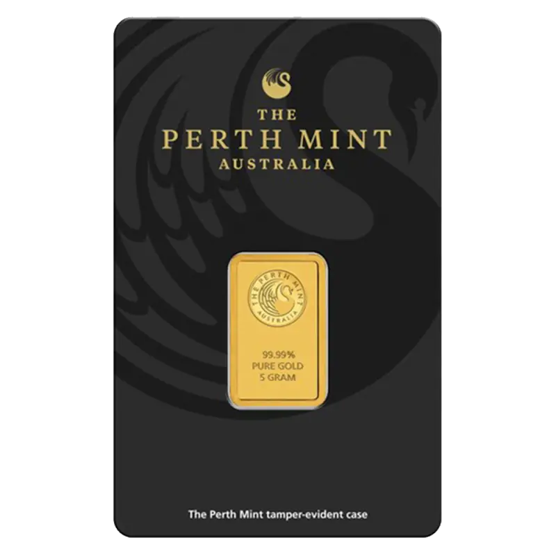 5g Lingot Perth Mint | Or 99,9%
