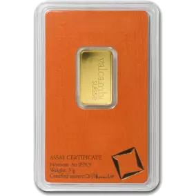 Lingot d'Or  5g 99,9%