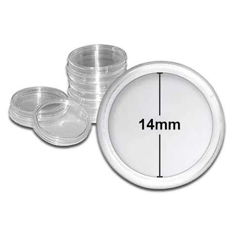 Coin Capsule - Inner Diameter 14mm
