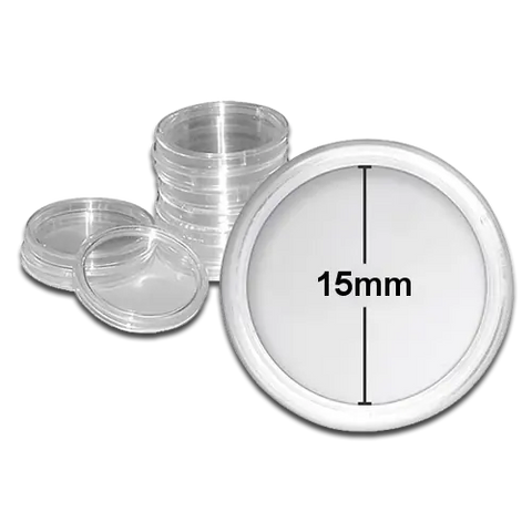 Coin Capsule - Inner Diameter 15mm