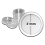 Capsules - diamètre intérieur 31mm