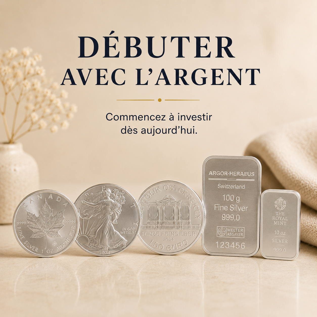 Débuter avec l'argent
