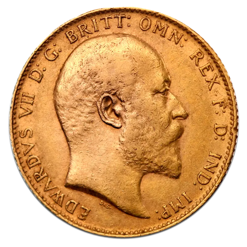 Souverain Edward VII ou Georges V | or 91,6%