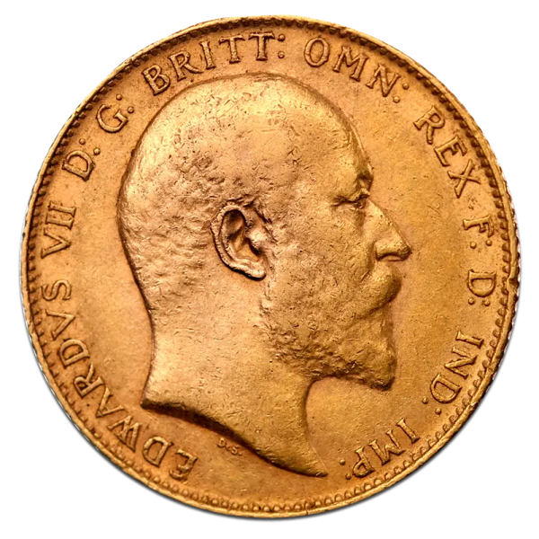 Souverain Edward VII ou Georges V | or 91,6%