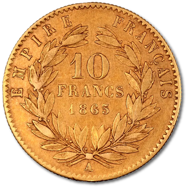 10 Francs Napoleon III  | 1854-1869| Or 90,0%