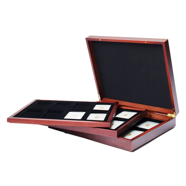 Volterra Trio | Coin Case for 24 Gold Bars in Blister Pack